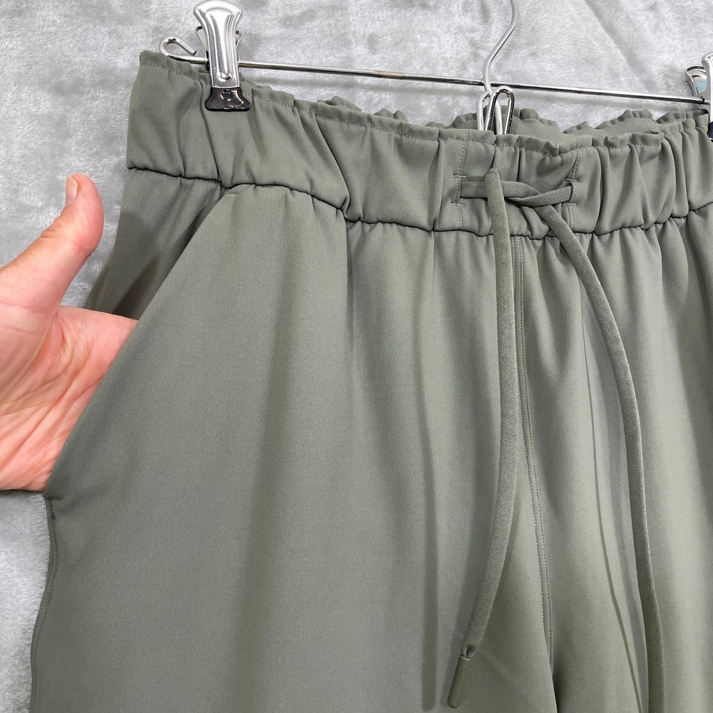 Lululemon Women's Keep Moving Pants Size 8 Olive Green High-Rise Stretch LW5DCFS - Picture 9 of 10